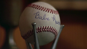 Some lady signed it. Ruth. Baby Ruth.