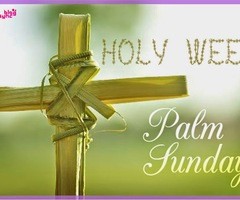 Poetry: Palm Sunday and Holy Week Picture and Quotes