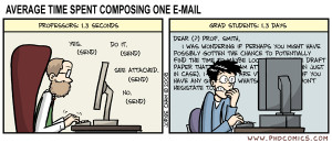 Check out PhD Comics ! Their site offers very great comics that will ...