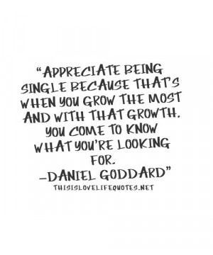 Quotes About Being Single...