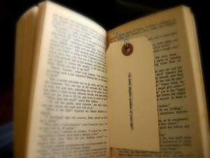 Vintage Quote Bookmark Manila Tags / Curious Spunky Jane Eyre Quotes ...