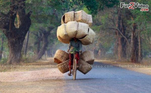 Work hard inspirational picture of woman power cycle overload with ...