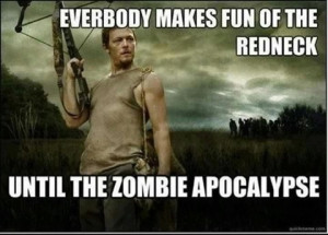 Zombie apocalypse.