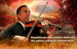 The GOP: Playing Politics While America Burns