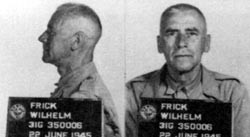 Wilhelm Frick Arrest Mug Shot