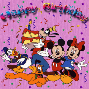 Disney Birthday Cards