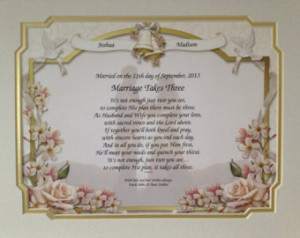 Christian Marriage Poems Three