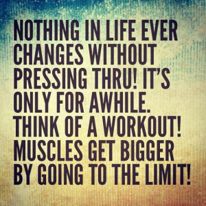 Nothing in life ever change