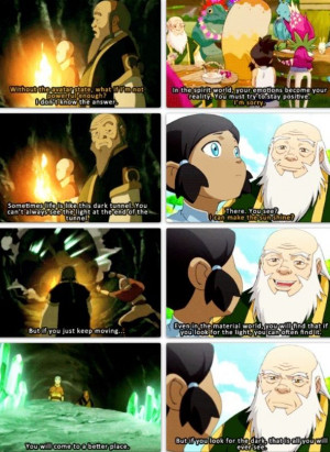 The Legend of Korra/ Avatar the Last Airbender: Iroh's great words of ...