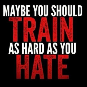 fitness trainer posted remind the # haters that they