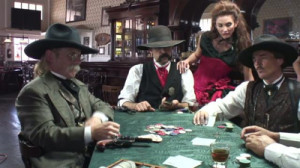was not prepared for a Wild West poker game, to tell you the truth