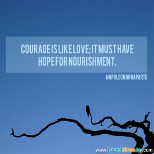 Great quote from Napoleon Bonaparte