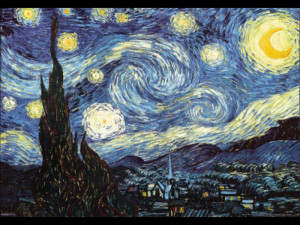 Van Gogh - Starry Night - 3D Poster