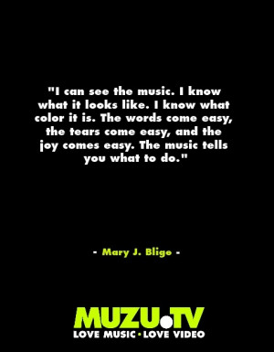 Life and love through music, Heartfilled words from Mary J. Blige # ...
