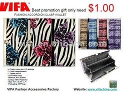 Promotional Accordion Wallet Only 1$