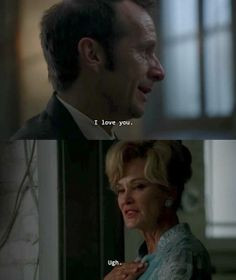 Denis O'Hare as Larry and Jessica Lange as Constance, Murder House