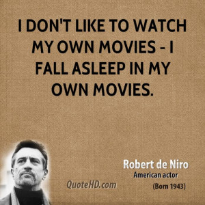 Robert De Niro Movie Quotes