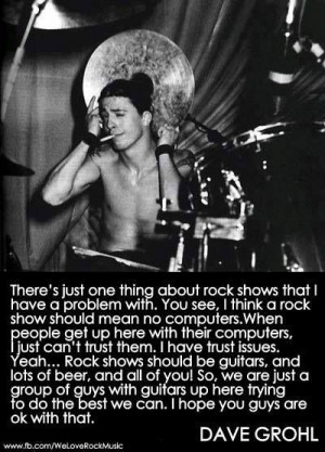 great Dave Grohl quote!