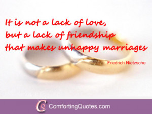 Quote About Marriage and Friendship