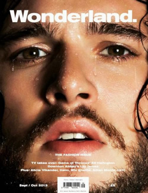 Watch Kit Harington Get Drenched For Wonderland Magazine