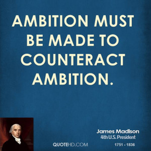 Ambition Must Made Counteract