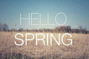 goodbye #winter, hello #spring | AM