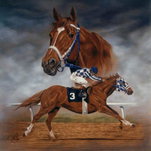 ... true story of the greatest race horse in american history and it is