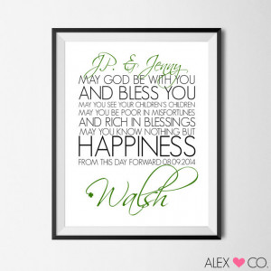 Irish Marriage Quotes Printable quotes, irish marriage blessing, irish ...