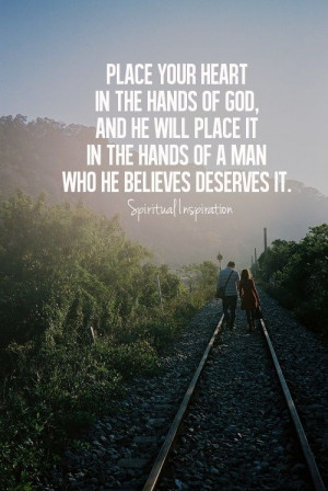 When God knows you*re ready for the responsibility of commitment, he ...