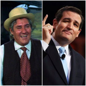 Look familiar? Mr. Haney & Ted Cruz--only Mr. Haney was a morally ...