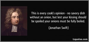 ... onion, but lest your kissing should be spoiled your onions must be