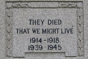 ... disavowal of war - not because war is so horrible, but because it is