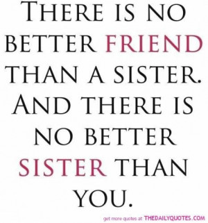 Sister love quotes and sayings