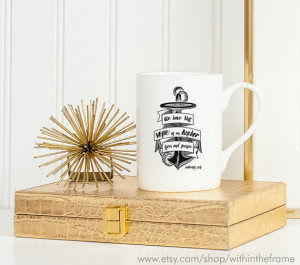 Coffee Mug, Ceramic mug, Bible quote mug, We have this hope as an ...
