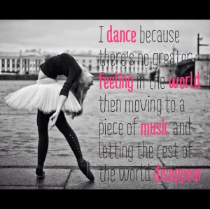 ... dancer creates her own world. Dance into Your Power and create yours
