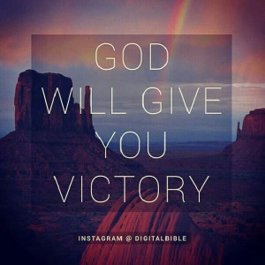 claim victory in the name of Jesus☆☆☆