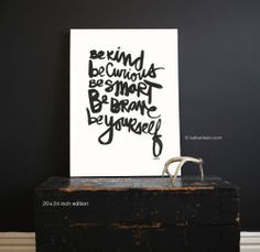 ... Typography Everything I've Learned in Life in 4 x 6 Robert Frost Quote