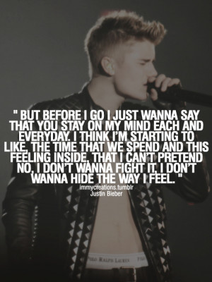 Bieber Quotes