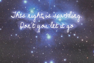 enchanted, galaxy, love, lyrics, music, night, song, sparkle, stars ...