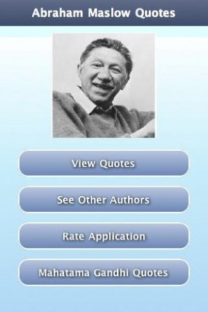 View bigger - Abraham Maslow Quotes for Android screenshot