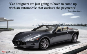 ... Going To Have To Come Up With An Automobile That Outlasts The Payments