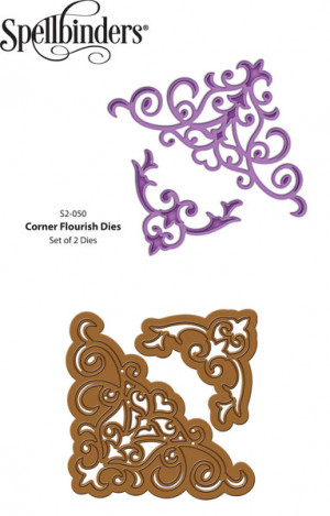 corner flourish dies 9 99 sold out the elegant corner and accent