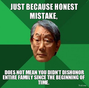 JUST BECAUSE HONEST MISTAKE DOES NOT MEAN YOU DIDNT DISHONOR ENTIRE
