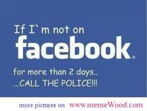 Fun Facebook quote call the police