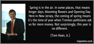 flowers and Opening Day. Here in New Jersey, the coming of spring ...