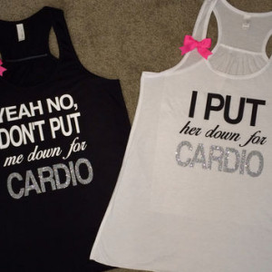 Tank - Womens Fitness - Workout Clothing - Workout Shirts with Sayings ...