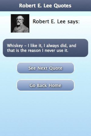 Robert E. Lee Quotes Comment: