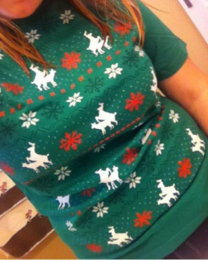 Second best ugly Christmas sweater!