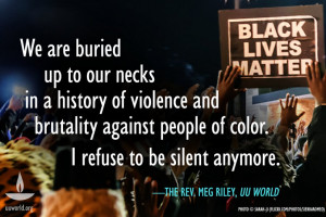 Meg Riley, “I refuse to be silent anymore” by UU World