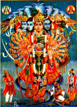 The central figure of the Gita is Krishna.